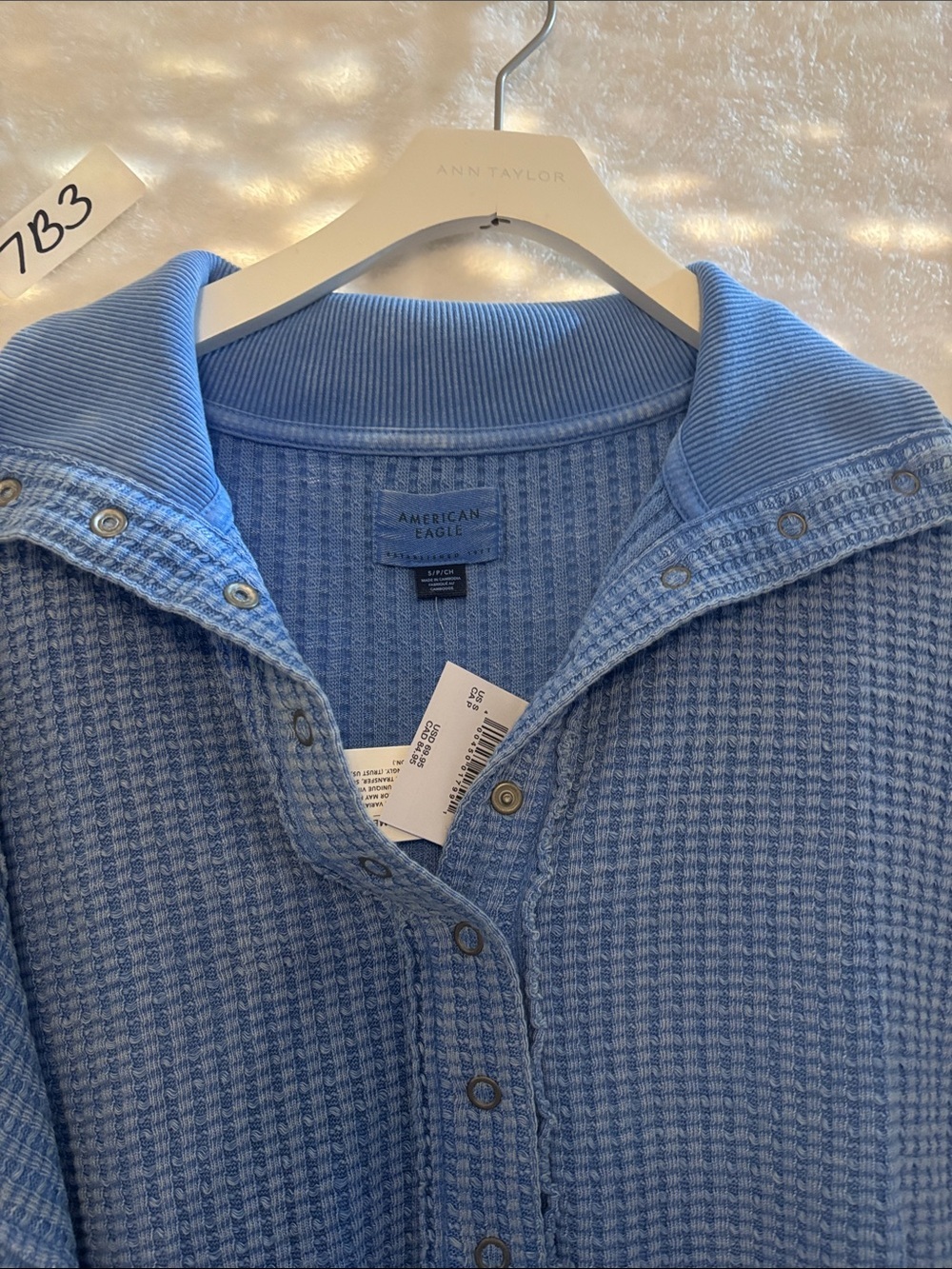 American eagle waffle knit size small too NWT - Picture 5 of 5